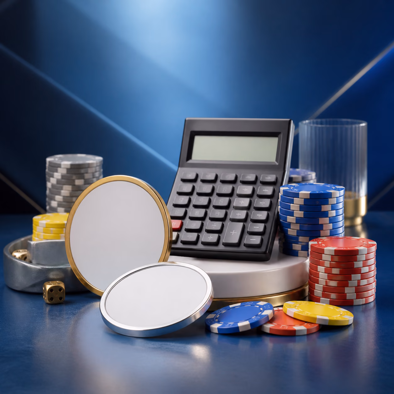 Spielbudget und Umsatzanforderungen als sachliche Rechenübersicht
